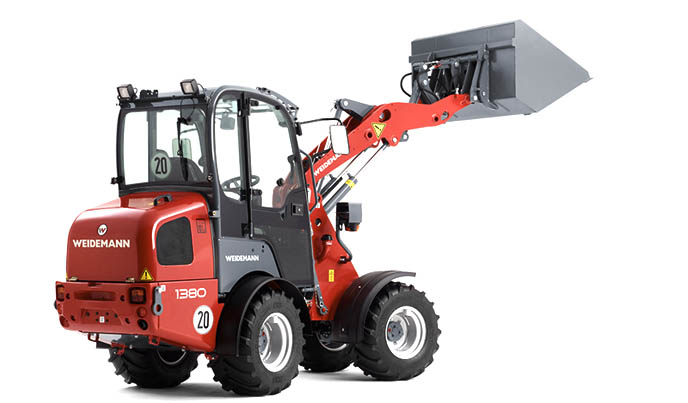 Hjullæsser Weidemann Hoftrac 1380P - Billede 3
