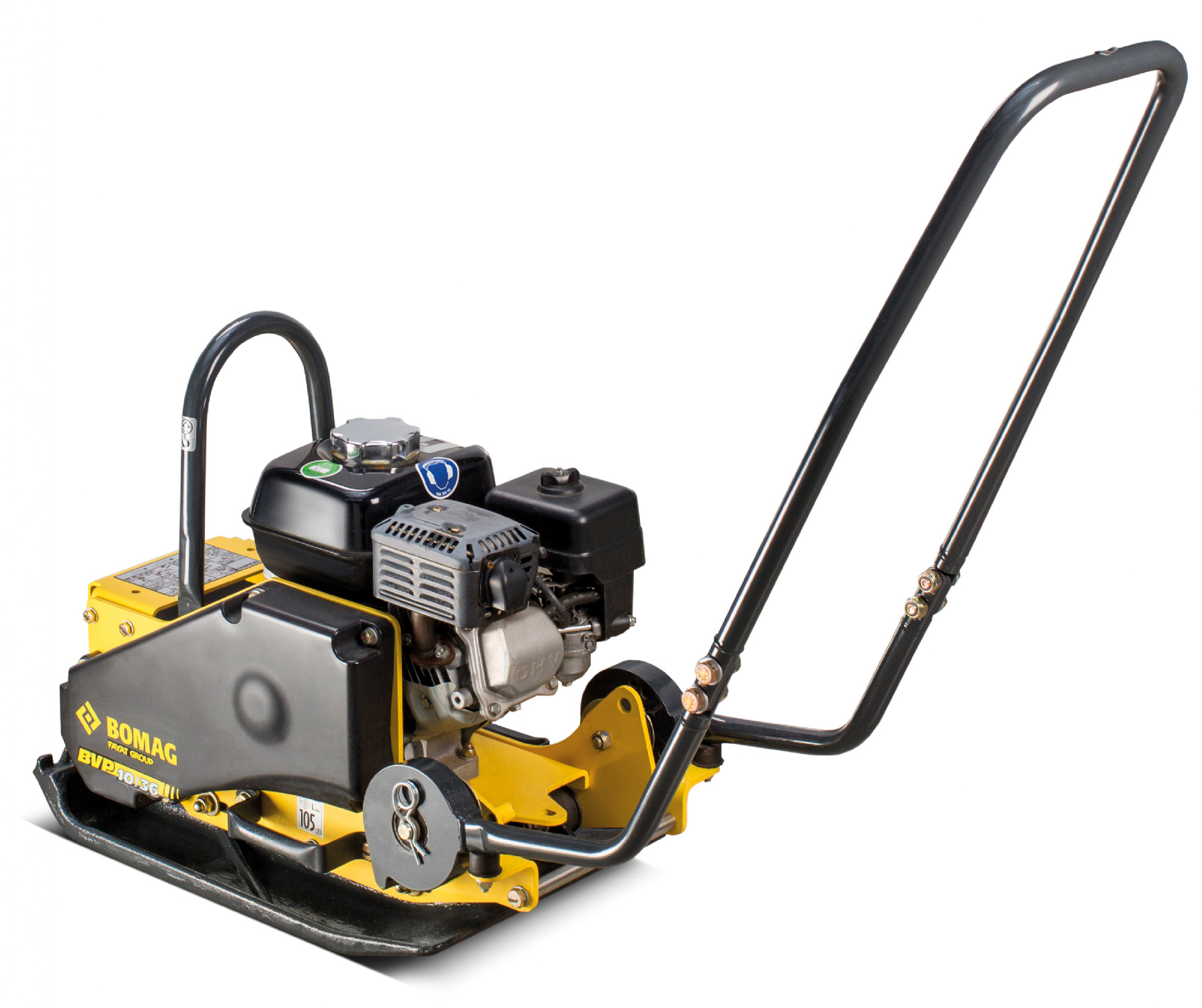 Pladevibrator - 83kg - Billede 2