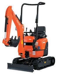 Kubota minigraver til entreprenøropgaver