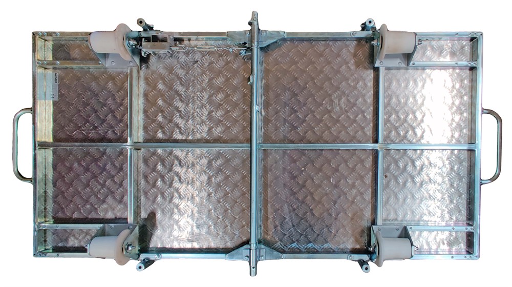 Skubtrolje aluminium - Billede 2